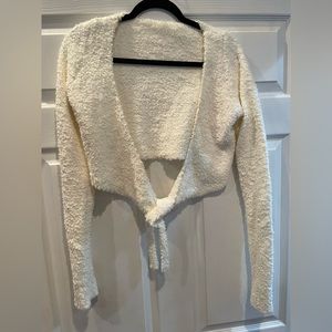 SKIMS Cozy Wrap Top Sweater